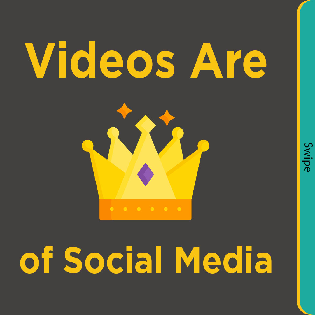 Videos are the king of social media